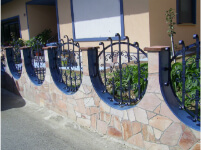 Ograje Dečman s.p. - Umetno kovaštvo in kovane ograje - Ograje - Primer sličice 098